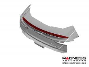 Maserati Quattroporte Retrofit Rear Trunk Spoiler - Carbon Fiber